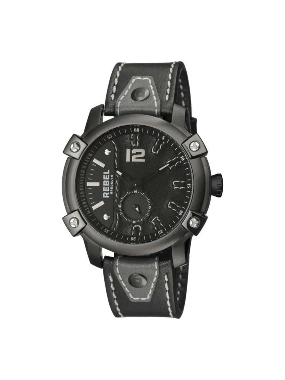 NWT Rebel Weeksville Black Dial Men's Watch